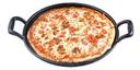 Tablecraft Cast Iron Pizza Pan with Handles, 12.75 inch Dia x 1.875 inch