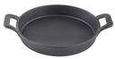 Tablecraft 24 Ounce Cast Iron Fajita Platter, 8 inch Dia x 1.75 inch