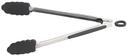 Tablecraft Silicone Tong with Stainless Steel Handle, 13.5 inch