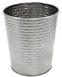 Tablecraft Brickhouse Collection Stainless Steel with Embossed Brick Pattern Round Fry Cup, 23 Ounce Capacity