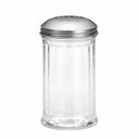 Tablecraft Stainless Steel Perforated Top Plastic Shaker, 12 Ounce -- 24 per case
