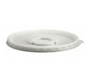 Translucent Cambro Shoreline Large Disposable Lid Only, 4 3/8 inch Diameter -- 1000 per case.