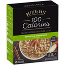 Better Oats Oat Fit Apples and Cinnamon Hot Cereal, 9.8 Ounce -- 6 per case.