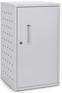 Luxor Gray 16 Tablet Vertical Wall / Desk Charging Box, 15.75 x 13 x 27.5 inch Height