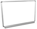 Luxor White Wall Mounted Magnetic Whiteboard, 36 x 24 inch Height