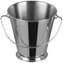 Winco Stainless Steel Mini Pail, 5 inch Dia x 5 inch Height -- 12 per case.