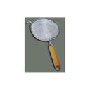 Winco Tinned Medium Double Mesh Strainer, 8 inch.