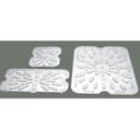 Winco Polyware Drain Shelf Only - Fits 1/4-Size Food Pan, 8 inch.