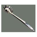 Winco Calibrated Black and White Dial Meat Thermometer, 2 inch.