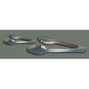 Winco Extra Heavy Weight Coiled Spring Utility Tong, 12 inch.