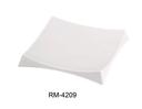 Yanco Rome Melamine Square White Bowl, 256 Ounce -- 6 per case