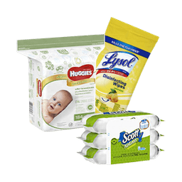 Contains 334 Cleaning Wipes products