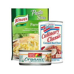 Contains 264 Canned Foods products