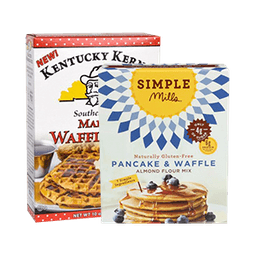 Contains 46 Waffle Mix products