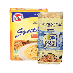 Contains 83 Egg Noodles products