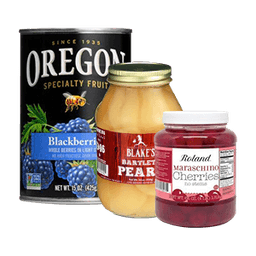 Contains 115 Canned and Packed Fruits products