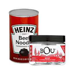 Contains 52 Beef Soup and Stew products