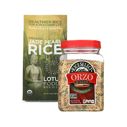 Contains 12 Kosher Pasta and Rice products