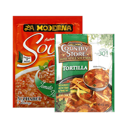 Contains 105 Dry Soups and Mixes products