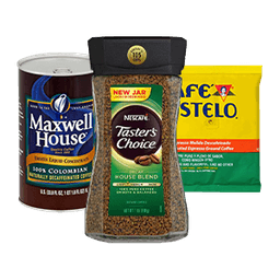 Contains 96 Decaffeinated Coffee products