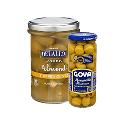 Contains 63 Stuffed Olives products