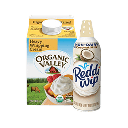 Contains 22 Whipping Cream products