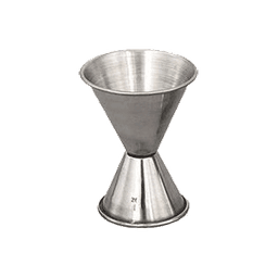 Contains 25 Stainless Steel Double Jiggers products