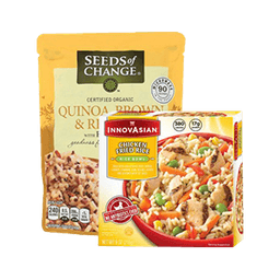 Contains 78 Rice Entrees and Side Dishes products