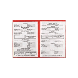 Contains 4 Vinyl Menu Covers products