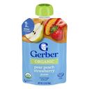 Organic 2nd Foods Pear Peach Strawberry Puree Baby Food for Sitter