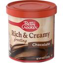 Betty Crocker Rich and Creamy Chocolate Frosting, 16 Ounce -- 8 per case.