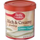 Betty Crocker Rich and Creamy Cream Cheese Frosting, 16 Ounce -- 8 per case.