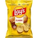 Lays Classic Potato Chips, 2.25 Ounce -- 24 per case