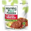 Morningstar Farms Breakfast Hot and Spicy Sausage Patties, 8 Ounce -- 6 per case