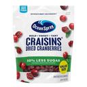 Craisins 50 Percent Less Sugar Dried Cranberries