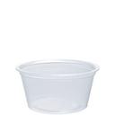 Polypropylene Plastic Contact Clear Portion Container 2 Ounce