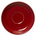 5 7/8 x 7/8 inch Classic Rim Scarlet Saucer