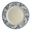 Blue Mex China 10.25 inch Rolled Edge Plate, 12 count
