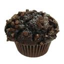 Davids Cookies Chocolate with Chocolate Chip Muffin, 6 Ounce -- 12 per case.