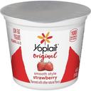 Yoplait Original Strawberry and Strawberry Banana Yogurt, 4 Ounce -- 48 per case.