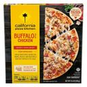 Crispy Thin Crust Buffalo Chicken Pizza