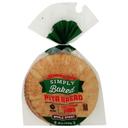 Simply Baked Whole Wheat Pita Bread