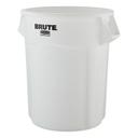 White Resin Brute Vented Container 44 Gallon