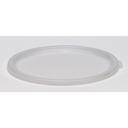 Round Poly Cover for 2 and 4 Quart White Poly Container