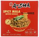 A-Sha Spicy Mala Meteor Noodles, 13.4 Ounce -- 6 per case