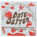 Peanut Butter Crunch 85 Percent Chocolate Covered Dates