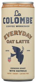 La Colombe Draft Latte Original Oatmilk Coffee Drink, 9 Ounce -- 12 per case