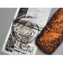 1 mil HDPE Bakery Bag with Print 6 x 4 x 12 inch