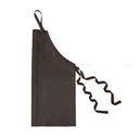 Brown Vinyl Bib Apron