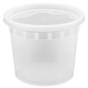 Clear Polypropylene Deli/Soup Takeout Container 16 Ounce